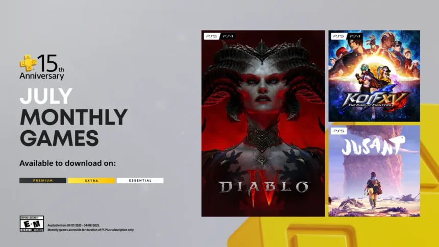 [Celebrate the 15th anniversary of PlayStation Plus with your monthly games