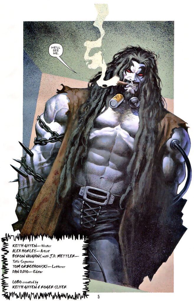 The Main Man The Comic Origins of DC’s Lobo