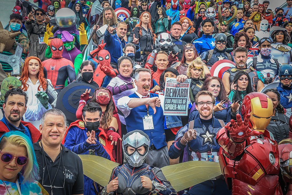 comic convention cosplay fans celebrating geek culture
