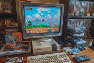 retro gaming consoles collection representing gaming culture