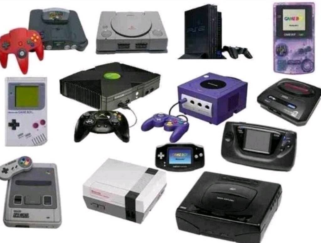 retro gaming consoles collection representing gaming culture
